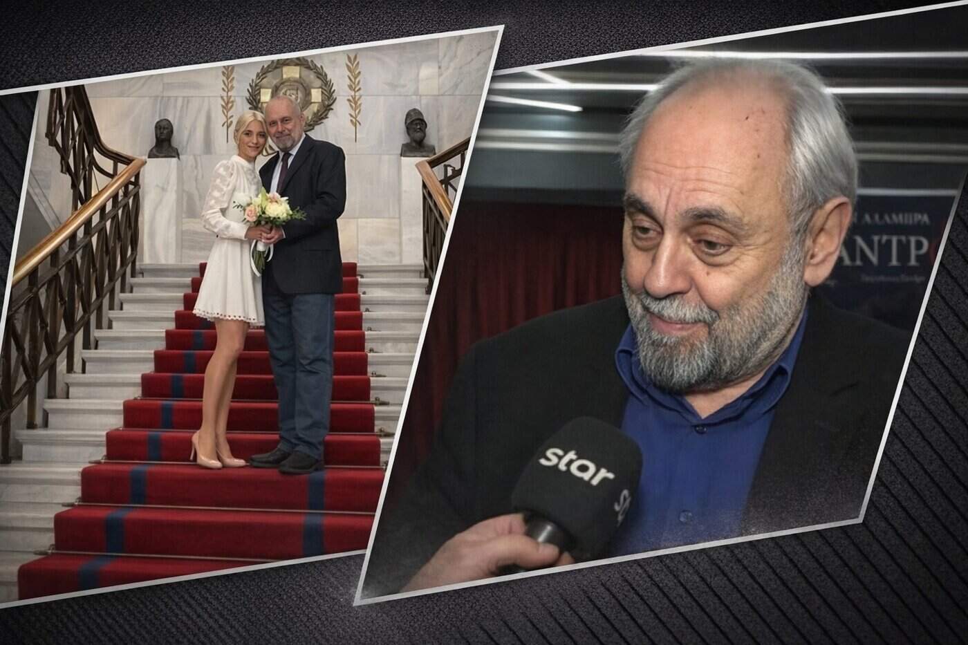 Σωτήρης Χατζάκης για τον γάμο του: Φτάσαμε στο Δημαρχείο τελευταία στιγμή – Ήμουν εναντίον του γάμου γιατί φοβόμουν (video)