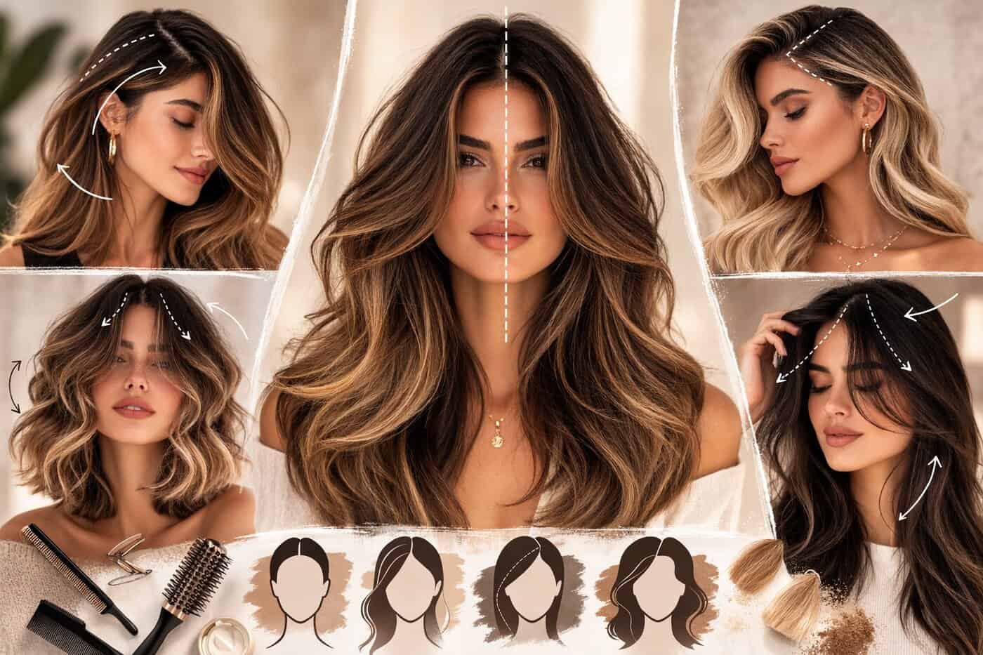 Πώς η χωρίστρα στα μαλλιά σου μπορεί να μεταμορφώσει το πρόσωπό σου – Ξέρεις τι σου πηγαίνει;