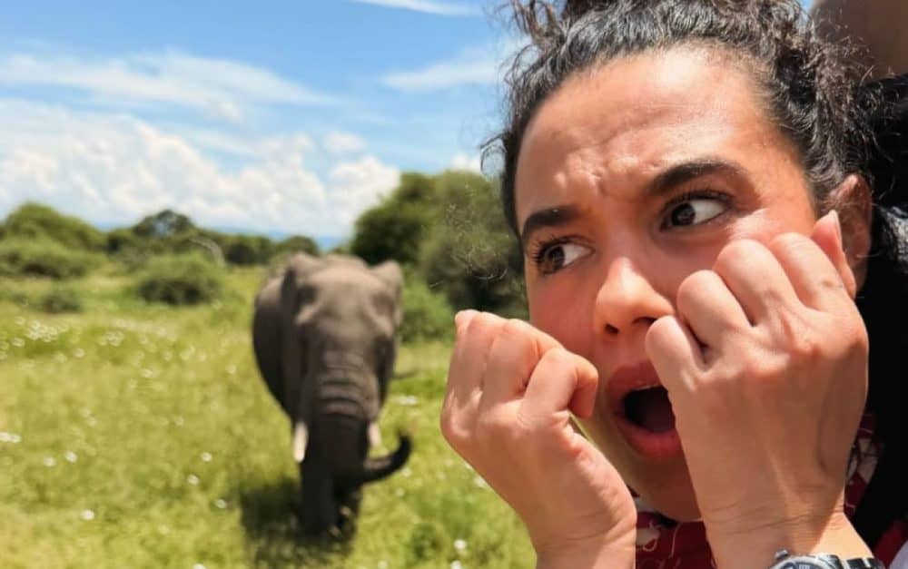 Πηνελόπη Πλάκα στην Αφρική: Σαφάρι με λιοντάρια, ελονοσία και… security παντού! (photos & video)
