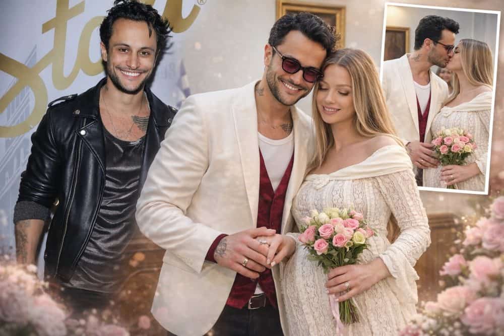 Κωνσταντίνος Φραντζής: Παντρεύτηκε λίγο πριν γίνει μπαμπάς (photos)