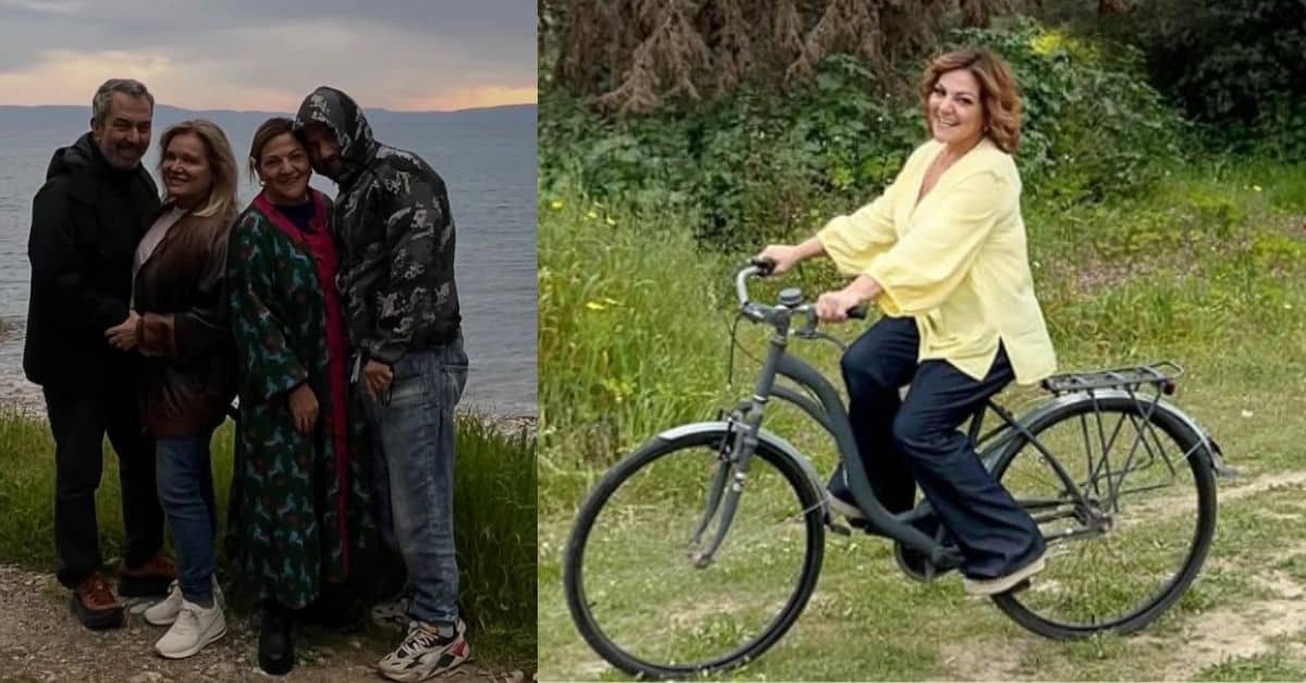 Βίκυ Σταυροπούλου, Μαρία Καβογιάννη και Χρήστος Χατζηπαναγιώτης μαζί για το Πάσχα στη Μάνη