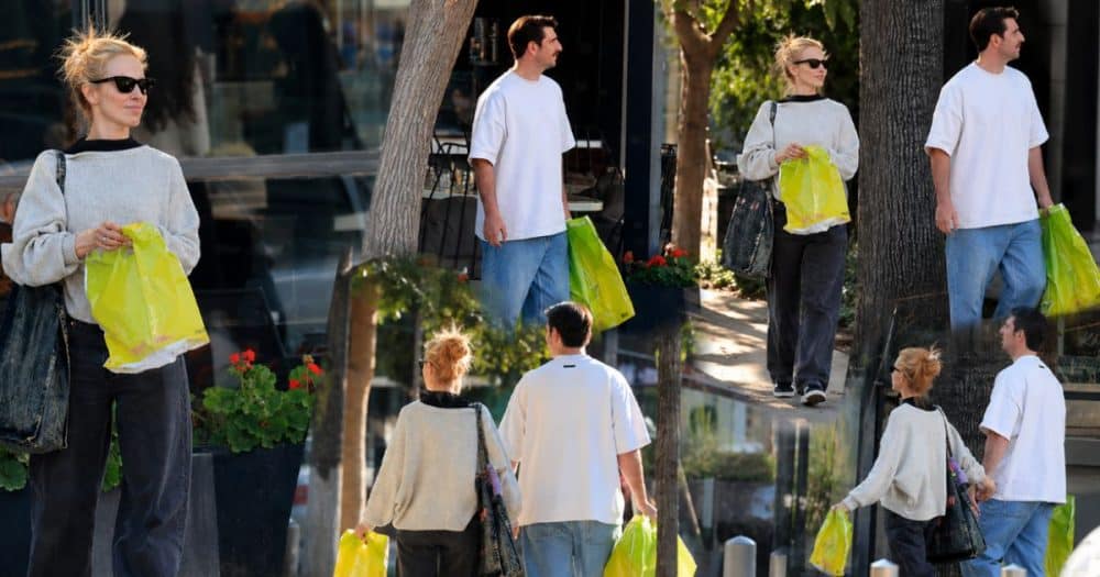 Ντορέτα Παπδημητρίου-Γιώργος Γεροντιδάκης: Χαλαρή βόλτα στη Γλυφάδα (photos)