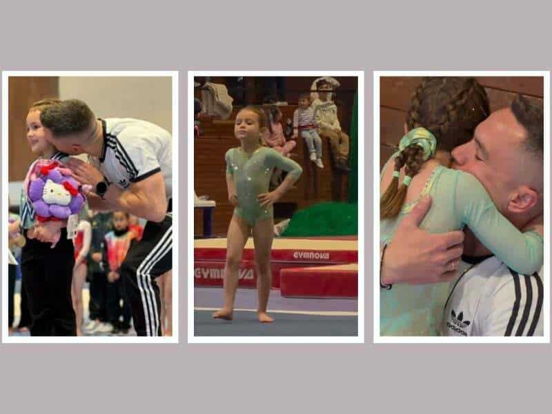 Περήφανος μπαμπάς ο Πετρούνιας: Σάρωσε η κόρη του με 4 μετάλλια στον πρώτο αγώνα της