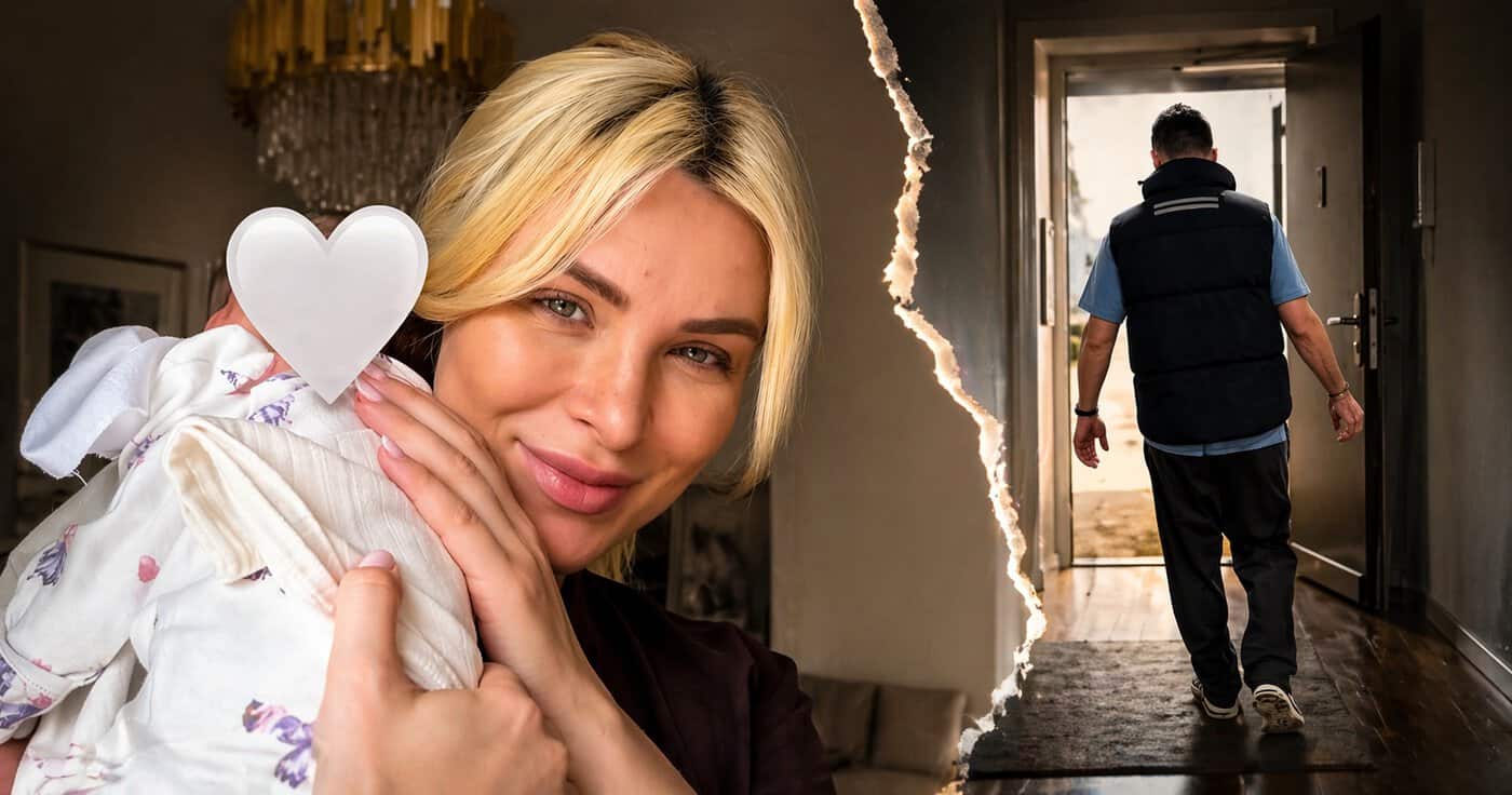 Αποκάλυψη: Φεύγει ο Κουτσουμπής από το σπίτι – Μόνη με το μωρό η Καινούργιου 