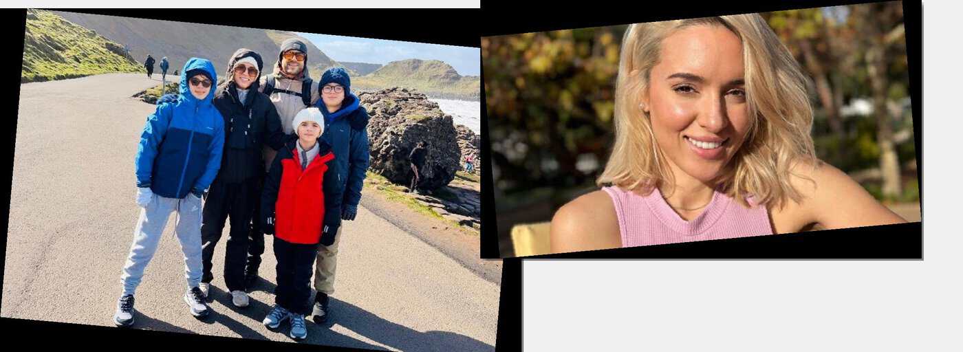 Καλομοίρα: Οικογενειακές στιγμές στο μαγευτικό Giant’s Causeway στην Ιρλανδία – Τι την μάγεψε (photos)