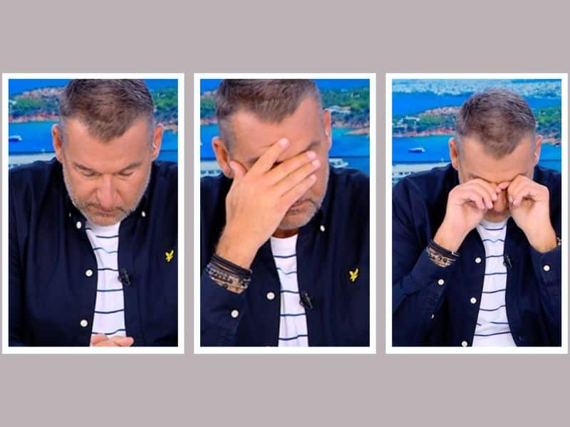 Ξέσπασε σε δάκρυα on air ο Λιάγκας: «Ζητώ συγνώμη, ήταν σκληρό» (Video)