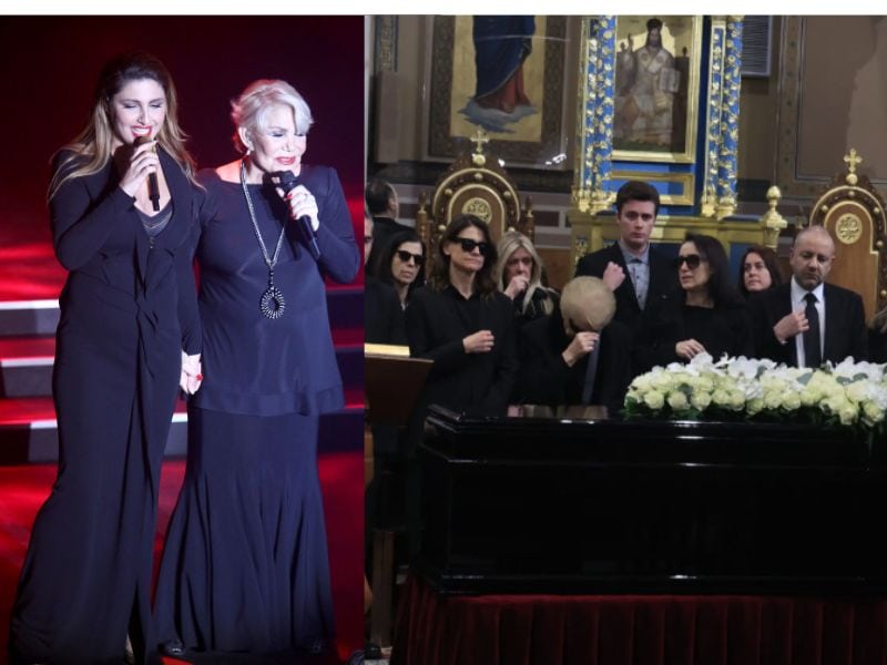 Όλη η αλήθεια! Έλενα Παπαρίζου: Αυτός είναι ο πραγματικός λόγος που δεν πήγε στην κηδεία της Μαρινέλλας