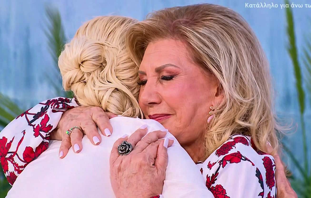 Λίτσα Πατέρα: Ξέσπασε σε δάκρυα στην αγκαλιά της Σκορδά on air- Τι συνέβη; (Video)
