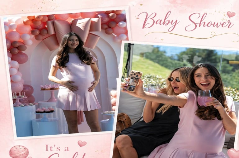 Άννα Πρέλεβιτς: Το εντυπωσιακό baby shower και η αποκάλυψη του φύλου του μωρού (Φωτογραφίες)