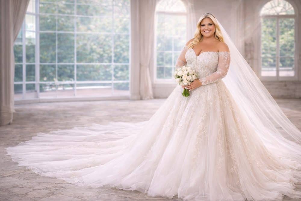 Δανάη Μπάρκα: Πόσο κοστίζει το εντυπωσιακό νυφικό Mi-Ro που θα φορέσει στον γάμο της με τον Φάνη