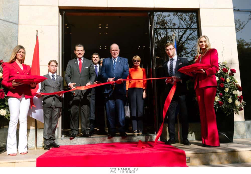 Πρίγκιπας Αλβέρτος Β: Τέλεσε τα επίσημα εγκαίνια του Επίτιμου Προξενείου του Πριγκιπάτου του Μονακό στην Ελλάδα