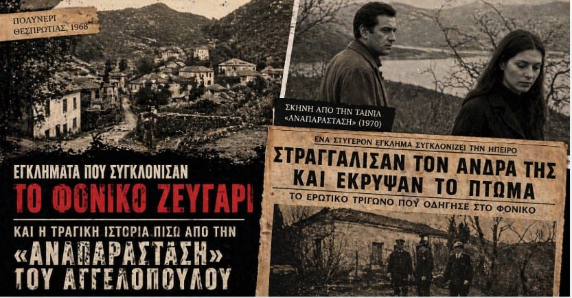 Το φονικό ζευγάρι και η τραγική ιστορία πίσω από την «Αναπαράσταση» του Θόδωρου Αγγελόπουλου