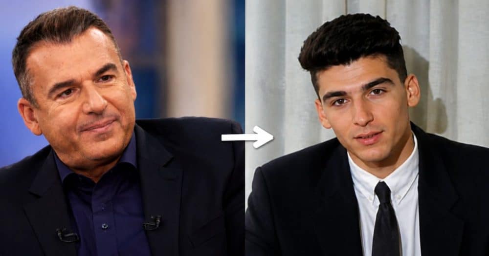 Αγνώριστος ο Γιώργος Λιάγκας πριν 35 χρόνια! Δείτε τον να παίρνει συνέντευξη στον Λυκουρέζο! (video)