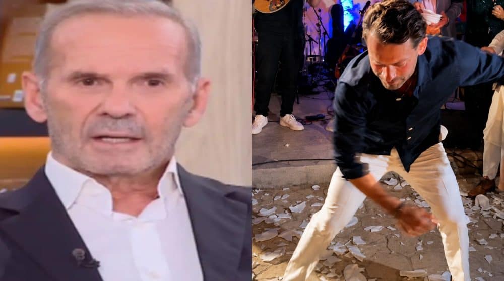 Ξέσπασε σε δάκρυα ο Κωστόπουλος: Το Ζεϊμπέκικο στο γλέντι