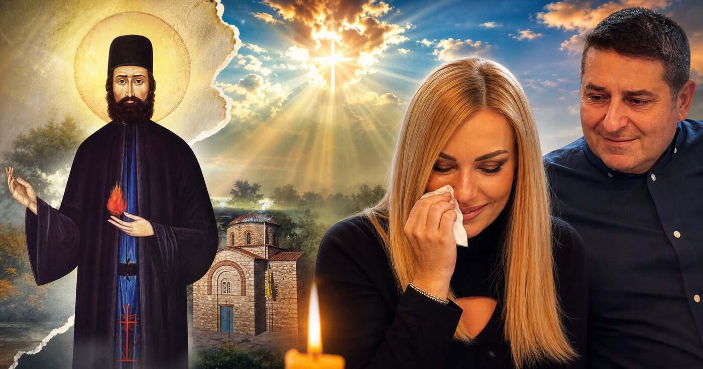 Αγίου Εφραίμ σήμερα -Το σημάδι απο ψηλά και τα δάκρυα της Τίνας