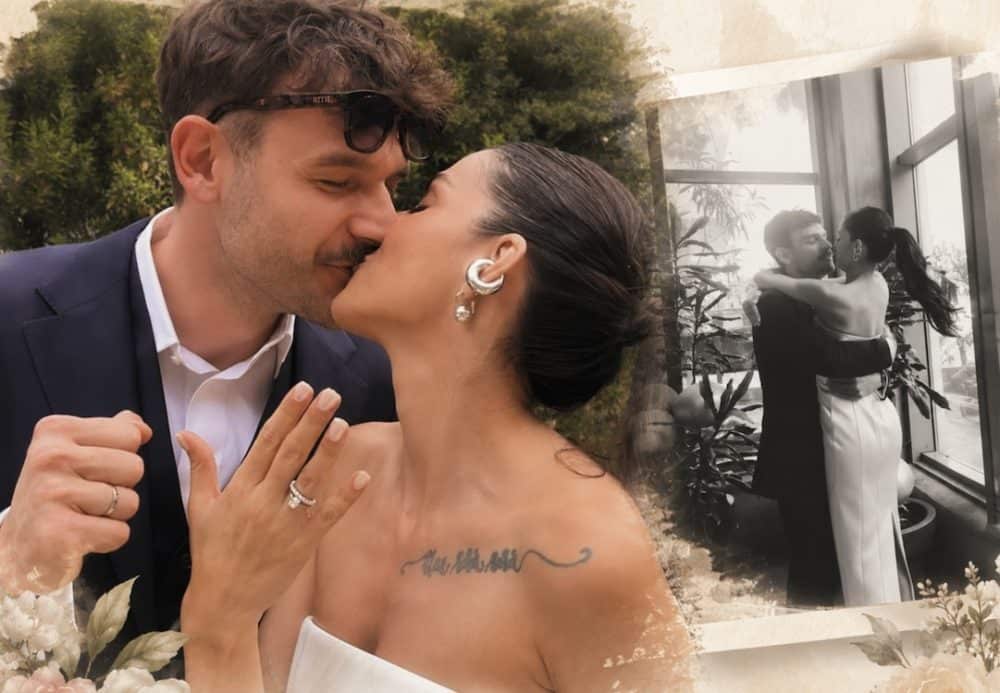 Just Married! Παντρεύτηκαν η Άννα-Μαρία Βέλλη και ο Άκης Σλοβάκης- Οι πρώτες εικόνες από τον γάμο τους