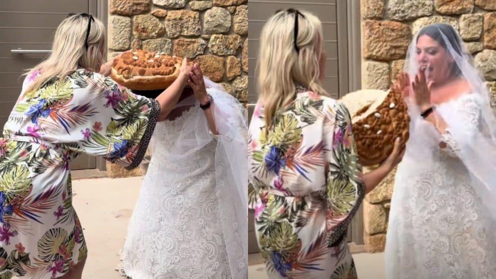 Δανάη Μπάρκα: Αυτη ειναι η πεθερά της- Το γαμήλιο έθιμο που συγκίνησε τη Μάνη
