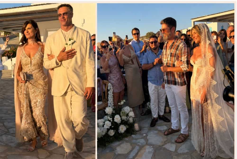 Συμβαίνει τώρα! Ξεκίνησε ο καθολικός γάμος Τσερέλα- Οικονομάκου: Συγκινημένος ο Μπρούνο με τη μητέρα του περιμένει τη νύφη (Φωτογραφίες)