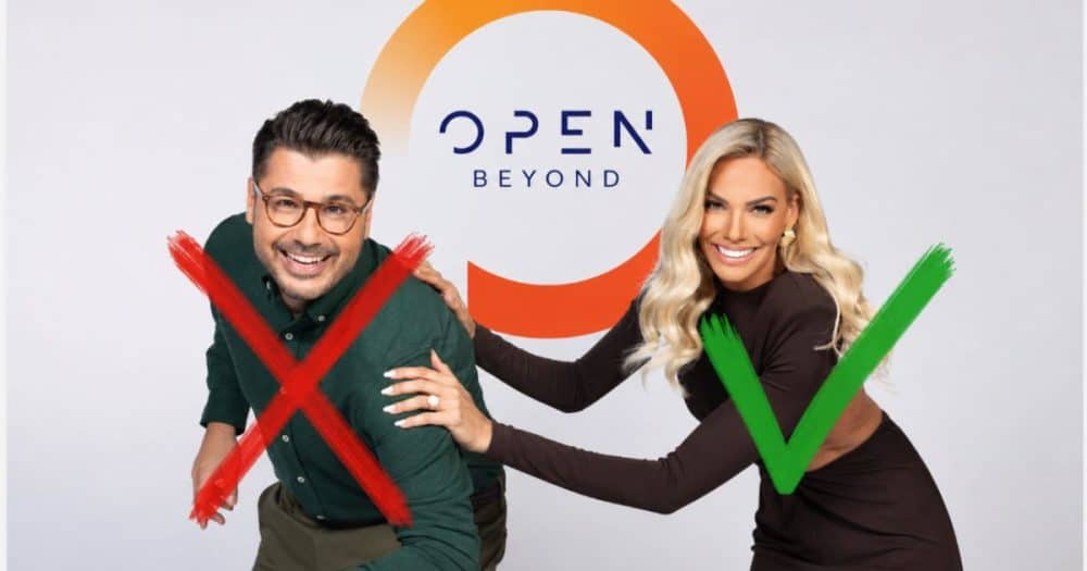 Ανατροπή! Εκτός OPEN ο Λάμπρος Κωνσταντάρας – Παραμένει η Ιωάννα Μαλέσκου