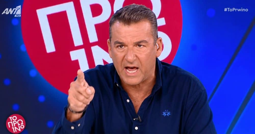 Ξέσπασε ο Γιώργος Λιάγκας: «Μιλάμε για ένα γαϊδούρι. Ποτέ, ποτέ, τελείωσε! Δεν θέλω να τον ξαναδώ στα μάτια μου!» (video)