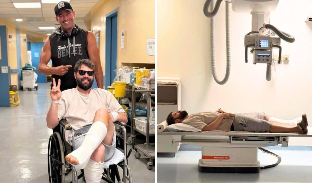 Σοκ! O Ανδρέας Βούλγαρης των Alcatrash στο ΚΑΤ με γύψο στο πόδι – Τι συνέβη
