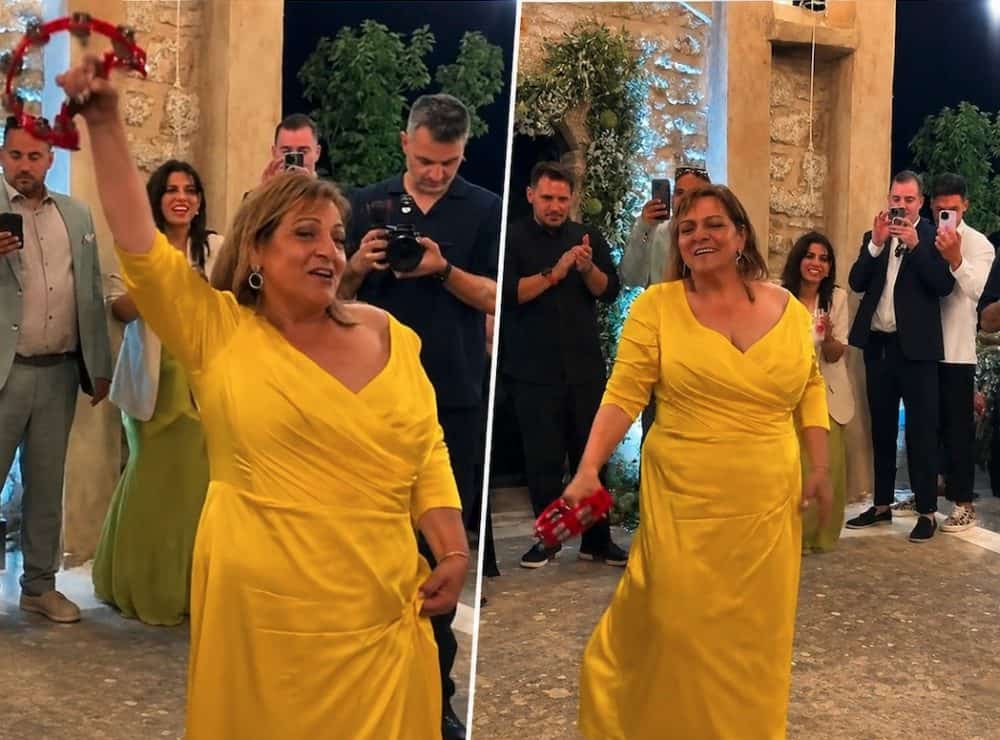 Απολαυστική η Σταυροπούλου: Χόρεψε αλά “Είσαι το ταίρι μου” στον γάμο της Μπάρκα και έγινε viral (Video)