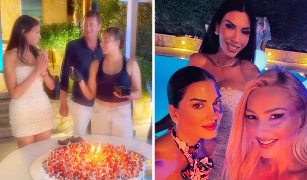 Glamorous γενέθλια για την σύζυγό του Σρόιτερ: Το ντυπωσιακό pool party στο σπίτι τους – Όλα όσα έγιναν στη λαμπερή βραδιά (Video)