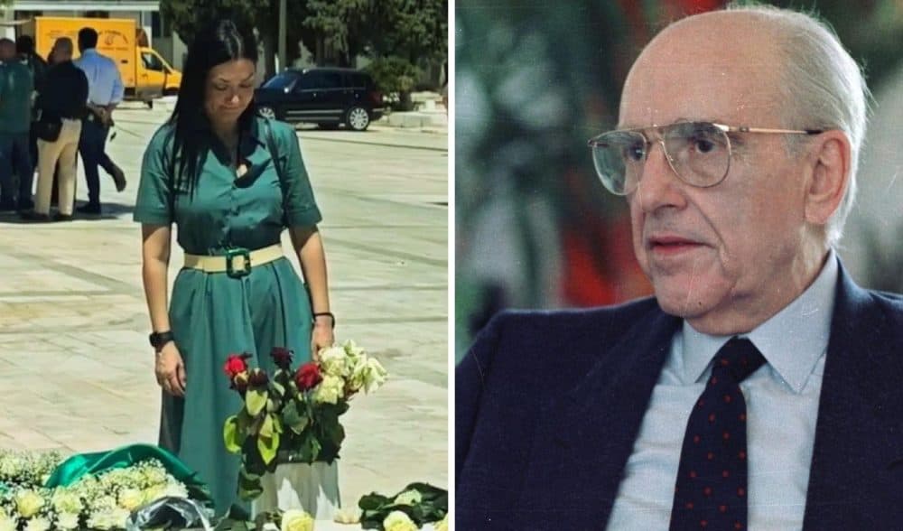 “Λες και τον έζησε, ήταν 10 χρονών!”: Το “Αχ, Αντρέα” της Νάντιας Γιαννακοπούλου στον τάφο του Παπανδρέου που “γκρέμισε” το διαδίκτυο (Video)