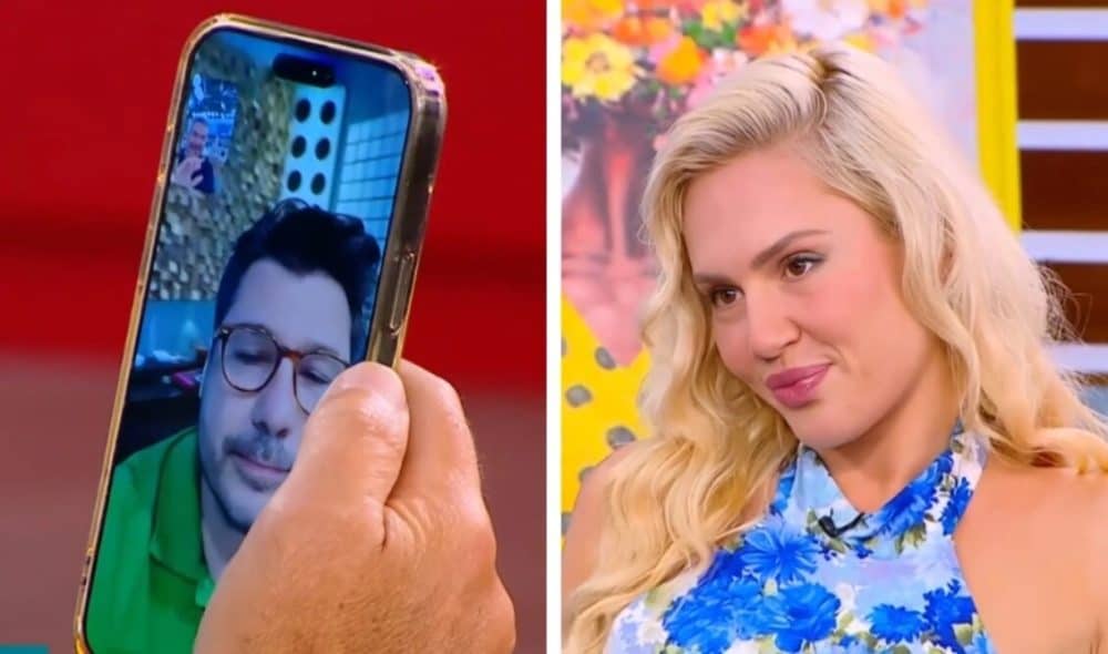 “Λιώνει” η Τσαγκρινού για τον Κωνσταντάρα: “Με έχει βασίλισσα” – Η on air βιντεοκλήση που “άναψε” φωτιές (Video)