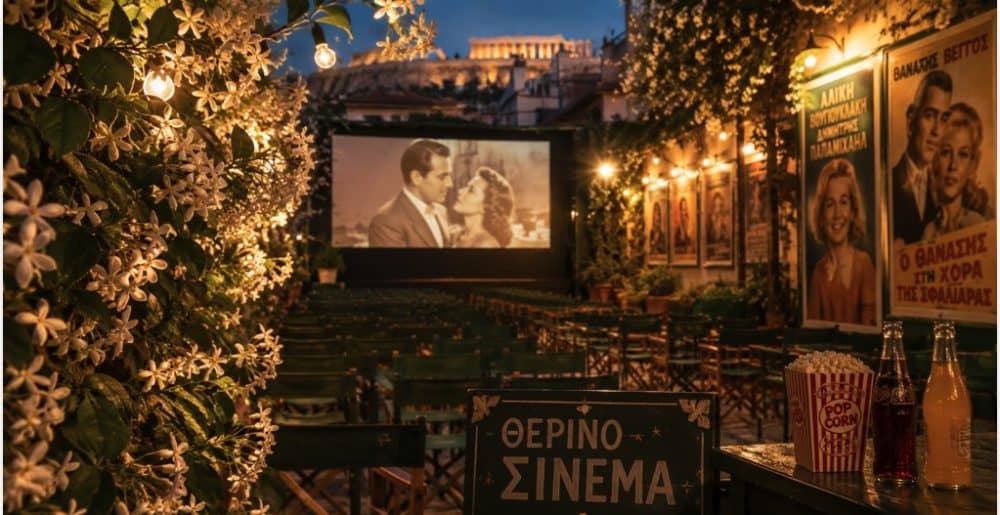 Οι νύχτες που μύριζαν γιασεμί: Η μαγεία των θερινών σινεμά της παλιάς Αθήνας