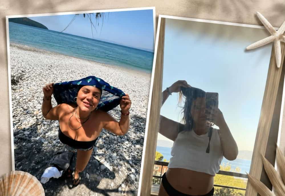 Βροχή οι ευχές! Μπάρκα: Πόζαρε με όλη την κοιλίτσα της έξω – “Με το καλό Δανάη”