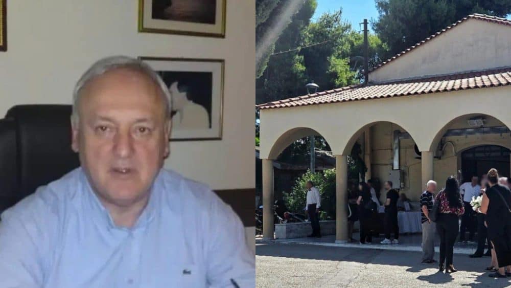 Βουβός πόνος στην κηδεία του Σταύρου Γεωργίου – Οι κόρες του δεν άντεξαν τη συγκίνηση