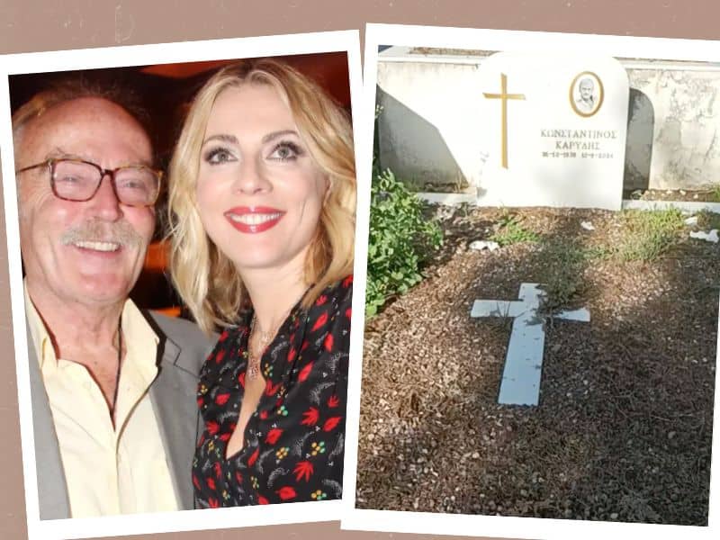 Εικόνες ντροπής! Ρημάζει ο τάφος του Ντίνου Καρύδη-Γιατί κατηγορούν τη Σμαράγδα (Video)