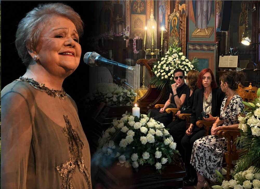 Συμβαίνει τώρα! Έφτασε η σορός της Μαίρης Λίντα στον ναό του Γηροκομείου- Οι πρώτες εικόνες