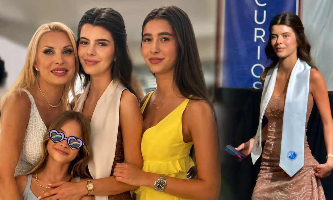 Μενεγάκη: Τα δάκρυα στην αποφοίτηση της κόρης της- Φεύγει για το εξωτερικό η Βαλέρια Λάτσιου (Photos & Video)