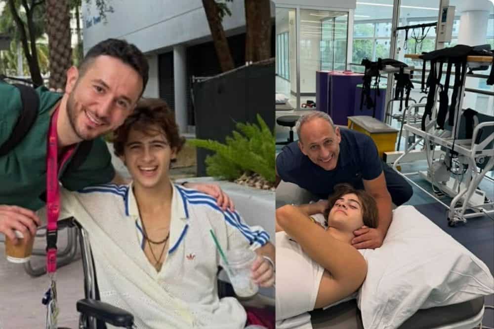 Πρώτη φορά! Ο Σταύρος Φλώρος δείχνει πως ειναι τα πόδια του 3 μήνες με τα το ατύχημα – Συγκλονιστικές εικόνες