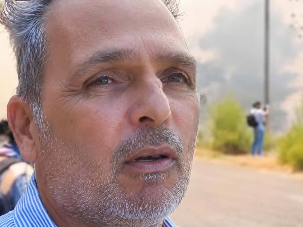 Γαρδέλης: Πάλεψε με τις φλόγες για το σπίτι του στο Πόρτο Γερμενό – «Κάηκε όλο το…»