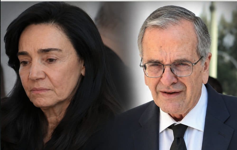 Ράγισαν καρδιές στο ετήσιο μνημόσυνο για την Λένα Σαμαρά: Απαρηγόρητοι ο Σαμαράς και η σύζυγός του (Φωτογραφίες)