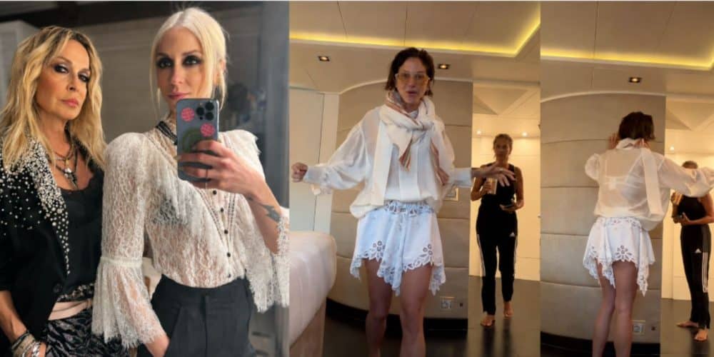 Η Άννα Βίσση «εισέβαλε» στο δωμάτιο της Σοφίας Καρβέλα που έκανε live– «Είναι η μητέρα μου, είναι πιο διάσημη από μένα» (video)