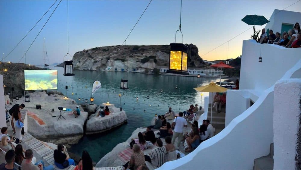 Κάτω από τα αστέρια της Κιμώλου, η έβδομη τέχνη αποκτά άλλη διάσταση