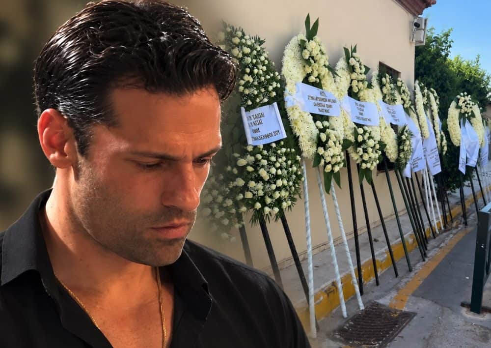 Κηδεία Μαζωνάκη: To σπαρακτικό μήνυμα στο στεφάνι του Αργυρού-Δάκρυσε όλη η Νίκαια (Φωτογραφίες)