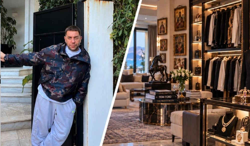 Μαζωνάκης: Αυτό είναι το εσωτερικό της βίλας-εκατομμυρίων του! Το βεστιάριο, η πανάκριβη συλλογή με εικόνες και κοσμήματα-Σπάνιες φωτογραφίες