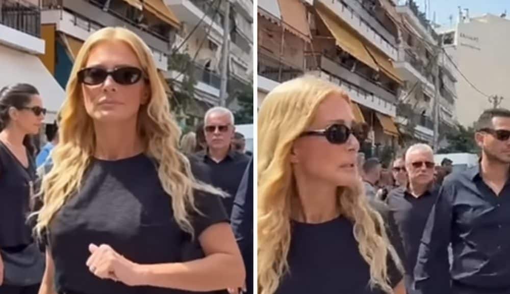 Μαζωνάκης: Σάλος με την Θεοδωρίδου στην κηδεία του- Tι έκανε η Νατάσα και ξεσήκωσε θύελλα αντιδράσεων
