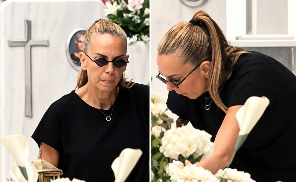 Μαζωνάκης: Το βουβό προσκύνημα της αδερφής του μία μέρα μετά την κηδεία-Τι εκνεύρισε τη Βάσω (Video)