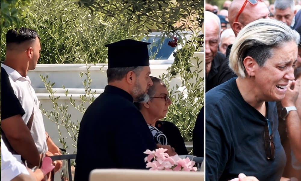 Βαρύ το κλίμα στο τρισάγειο του Μαζωνάκη: O σοβαρός λόγος που απουσίαζε η αδερφή του Μαρία (Video)