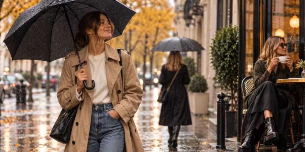 Τι να φορέσεις όταν βρέχει το φθινόπωρο- 3 στιλιστικές συμβουλές που αξίζει να θυμάσαι