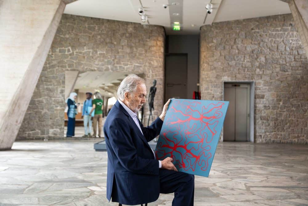 Έκθεση του Peter Katsihti, Synthesis & Diversity – The Perpetual Motion of Colours στην έδρα της UNESCO, στο Παρίσι