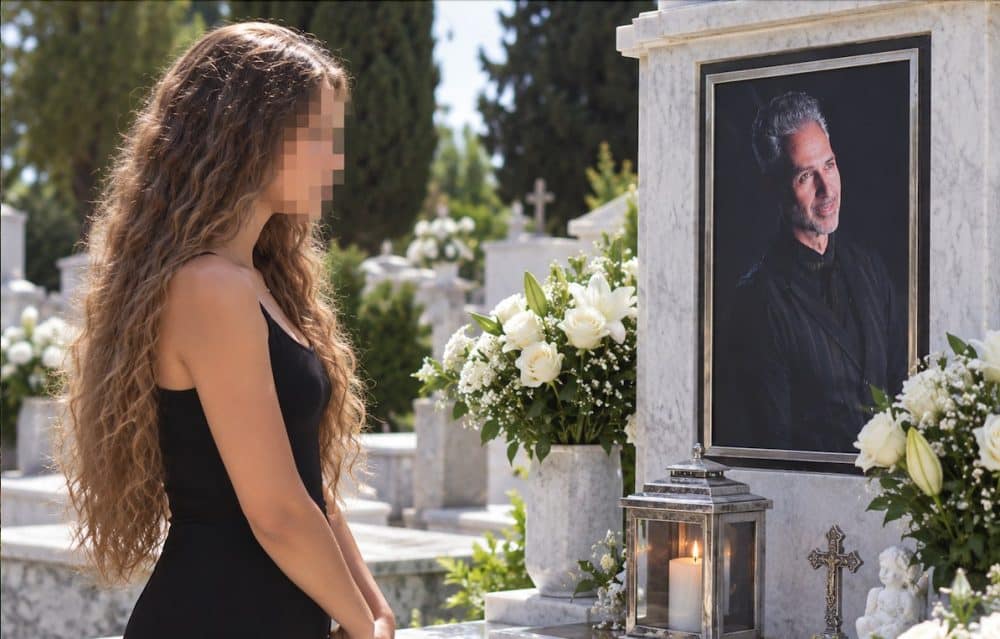 Κόκοτας: Κατέρρευσε η κόρη του Ριάνα στο τρισάγιο για την ονομαστική γιορτή του- Τα σπαρακτικά της λόγια πάνω από το μνήμα