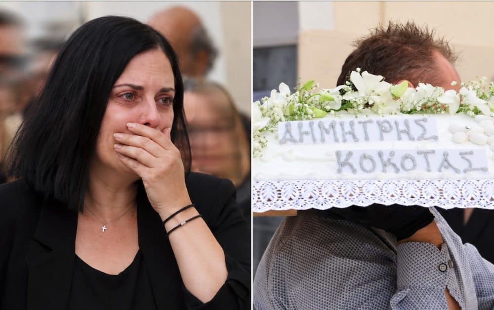 Κόκοτας: Βαρύ το κλίμα στο 40ήμερο μνημόσυνο – Απαρηγόρητες η γυναίκα και η κόρη του (Φωτογραφίες)