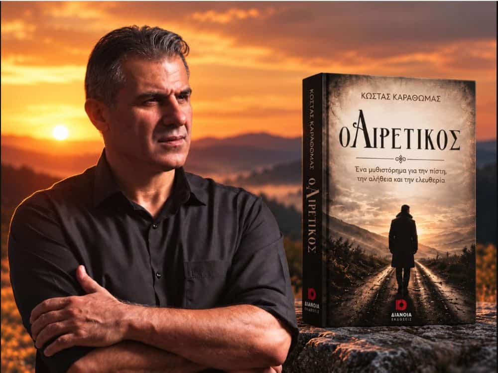 «Ο Αιρετικός» του Κώστα Καραθωμά: Το πρώτο συγγραφικό βήμα σε ένα καθηλωτικό κοινωνικό μυθιστόρημα